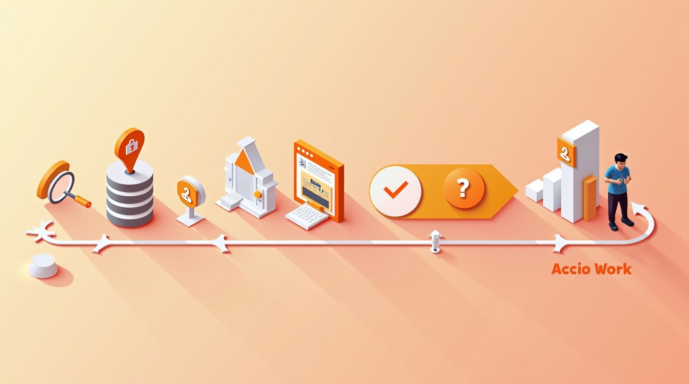alibaba accio work diagrama explicativo