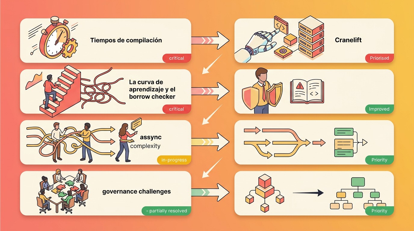 desafíos de rust programación diagrama explicativo