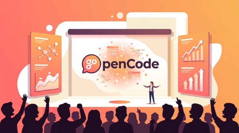 Agentic pre-commit hook with OpenCode Go SDK - ilustracion