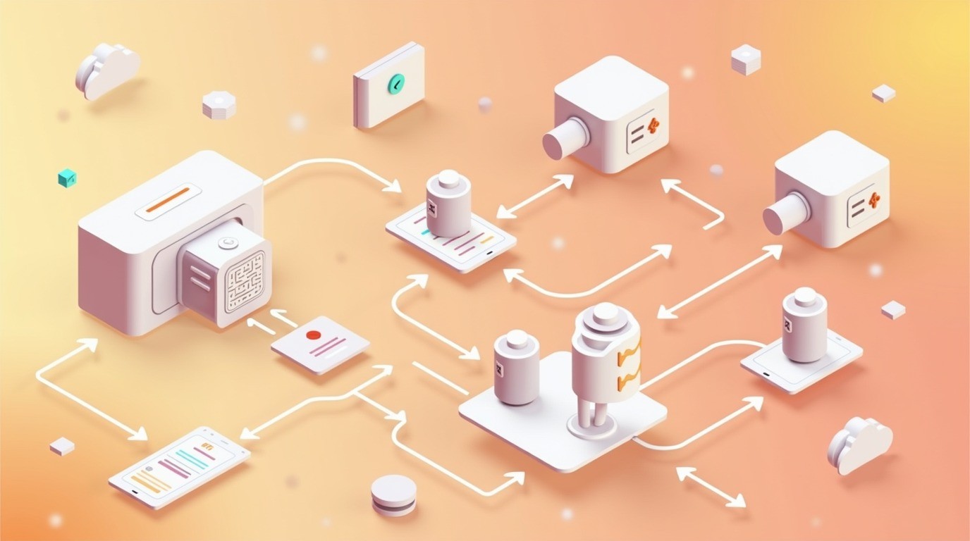 sdk wechat agente typescript diagrama explicativo