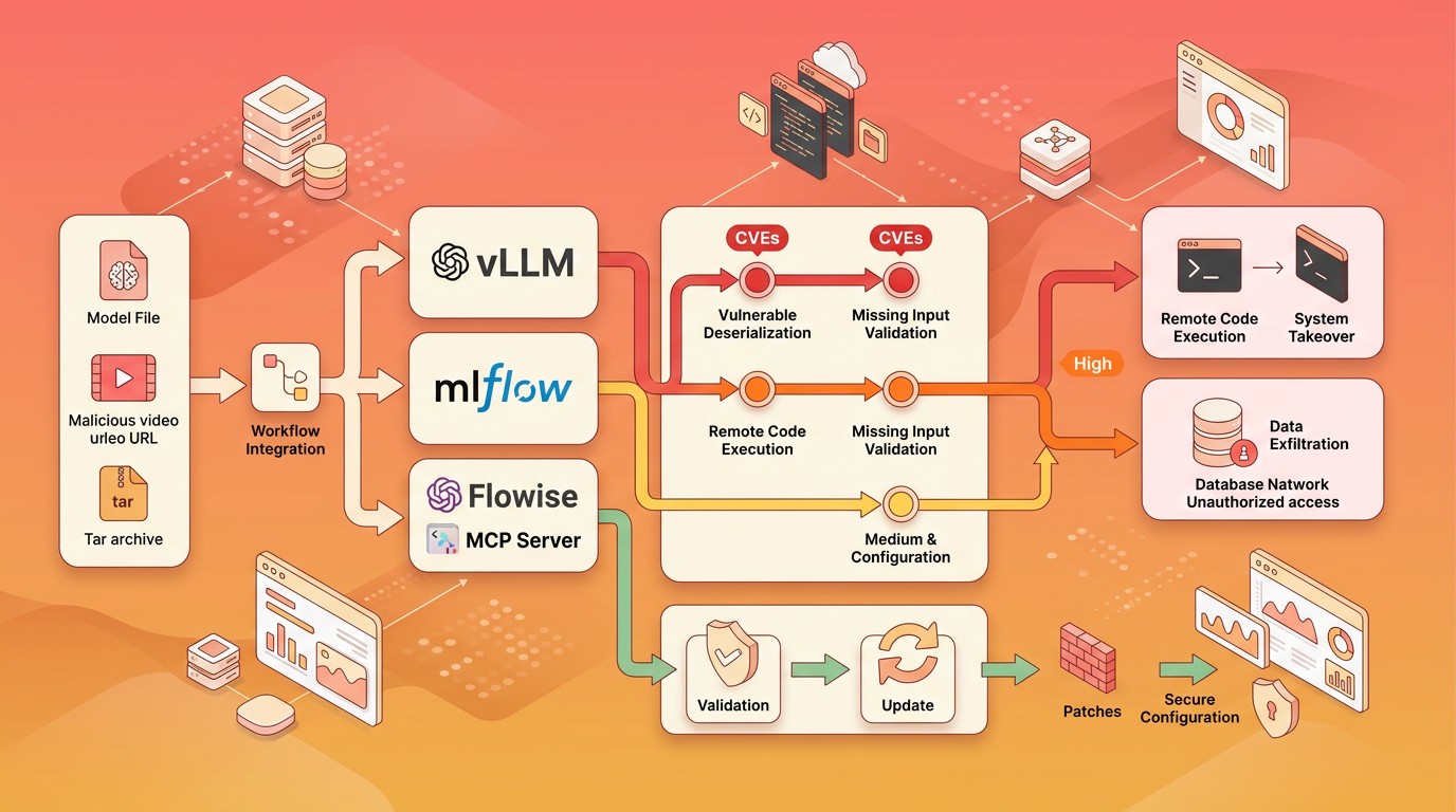 vulnerabilidades infraestructura ia diagrama explicativo