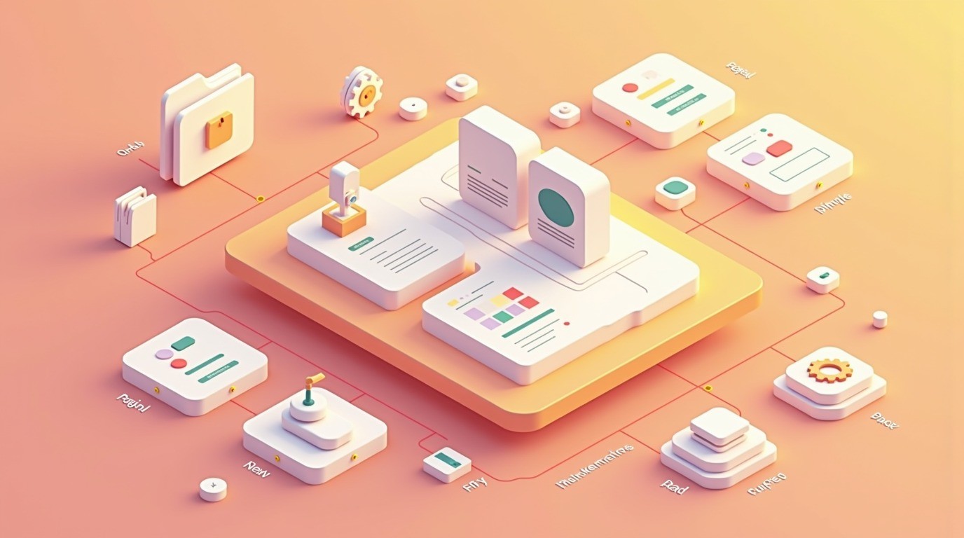 workspace JSON local diagrama explicativo