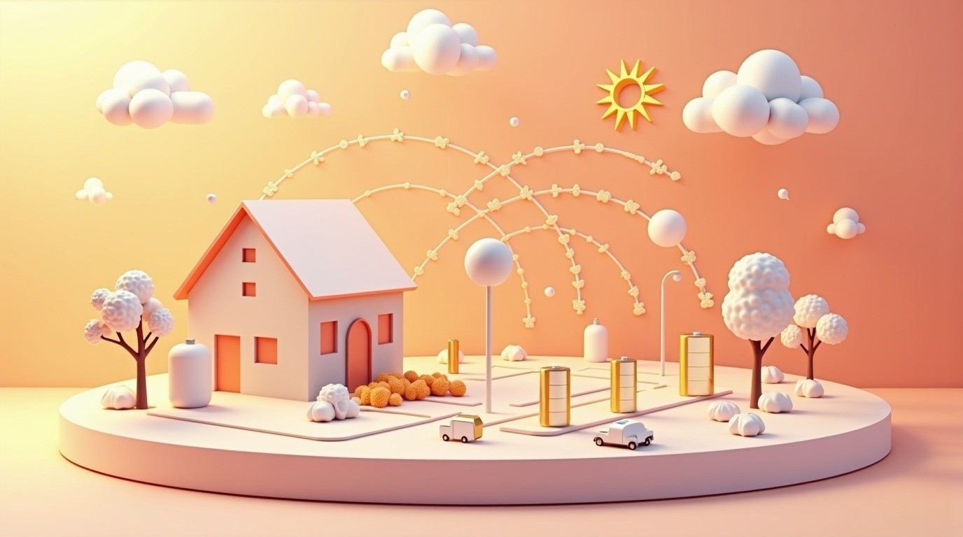 baterías almacenamiento energía renovable diagrama explicativo