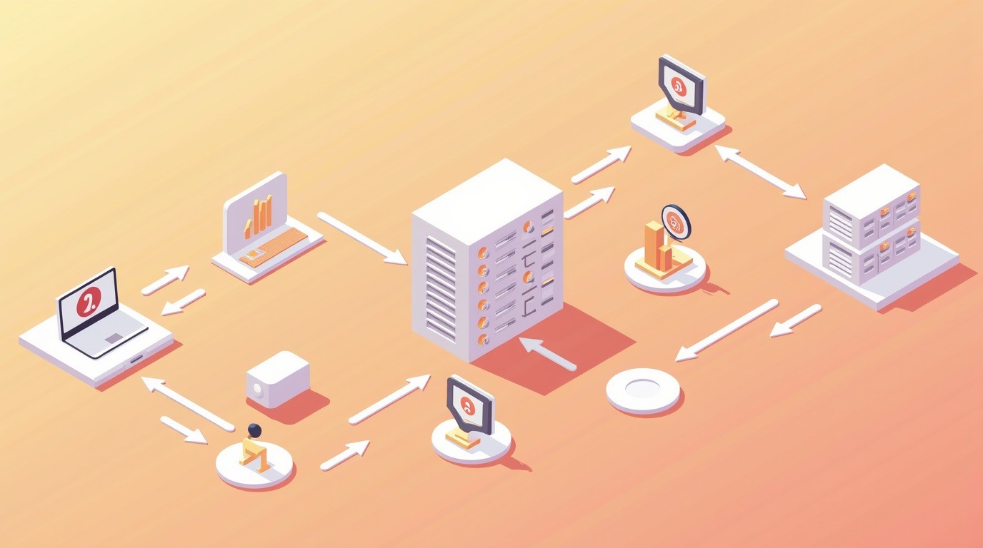 cambiar proveedor servidor dedicado diagrama explicativo
