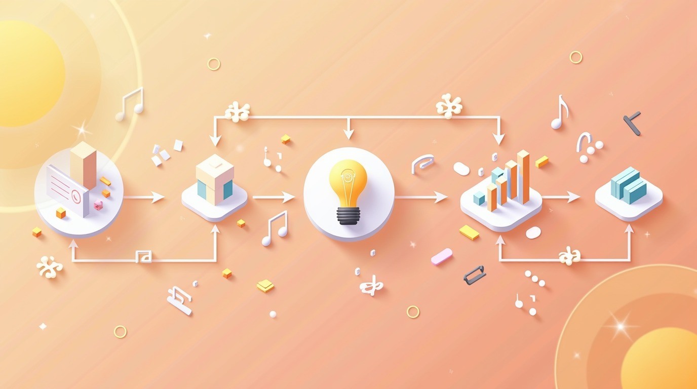 canción k-pop ia generada diagrama explicativo