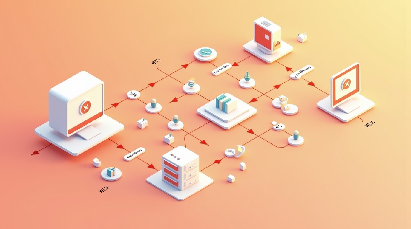 configurar laravel reverb nginx producción diagrama explicativo
