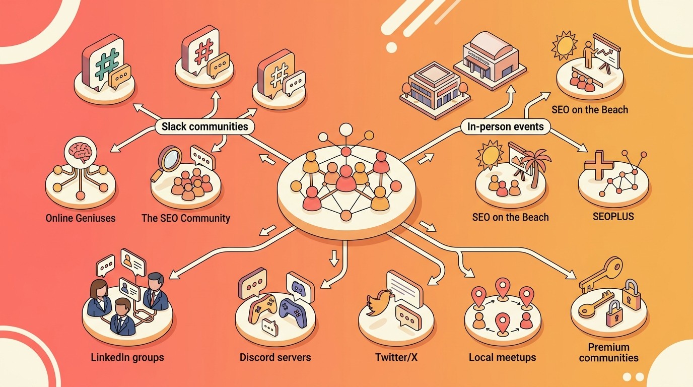 dónde se reúnen agencias seo diagrama explicativo