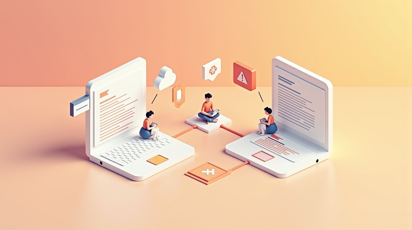 edición colaborativa wordpress claude diagrama explicativo