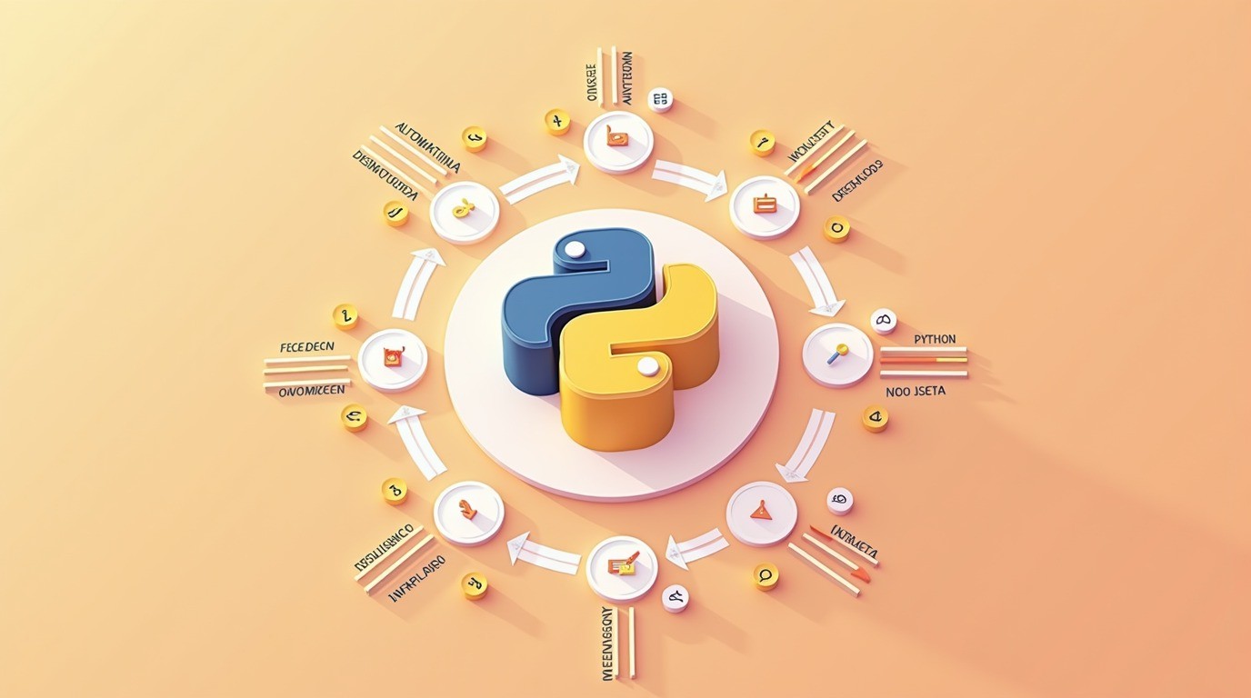 entrenamiento python práctico diagrama explicativo