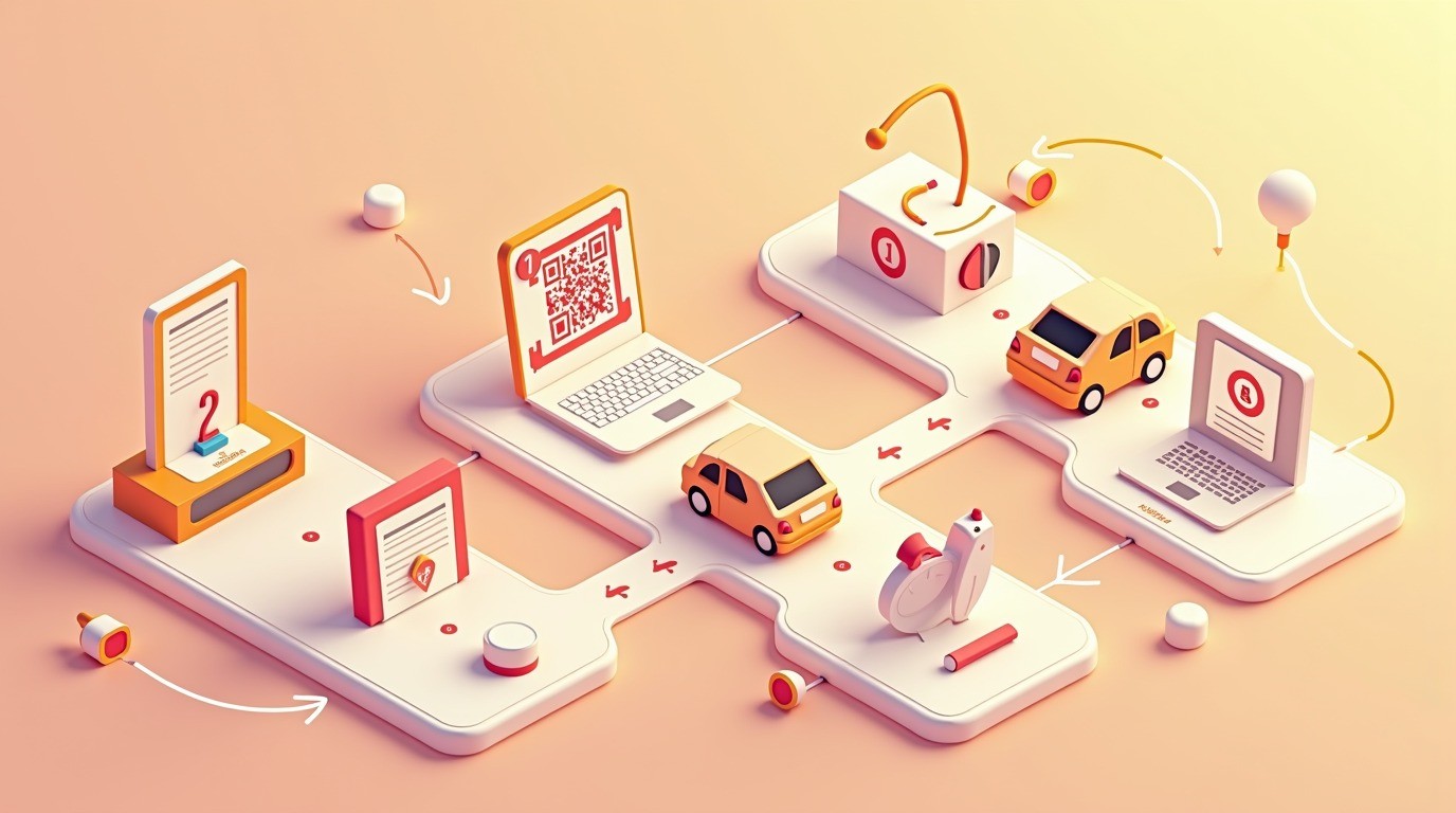 estafas código qr phishing diagrama explicativo