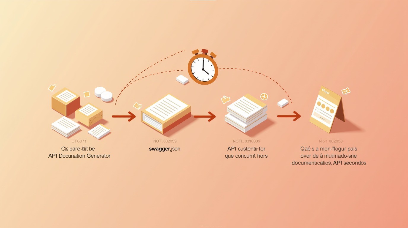 generador documentación API automática diagrama explicativo