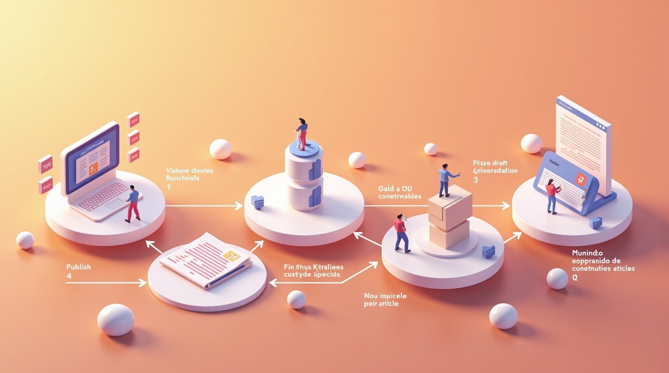 herramientas ia reducir carga seo diagrama explicativo