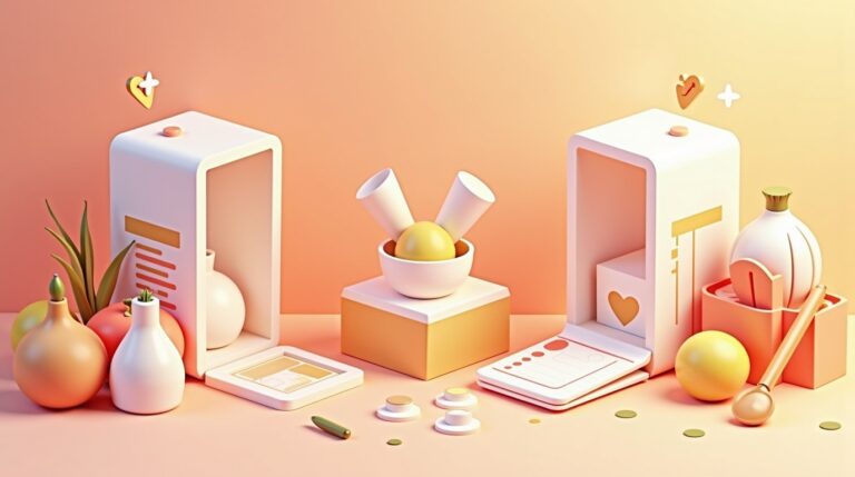 I replaced barcode scanning, food databases, and exercise logs with a single AI text field. - ilustracion