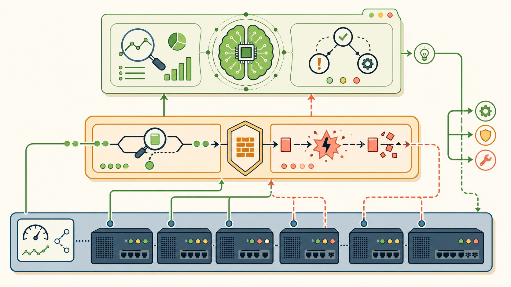 ingeniería del caos monitoreo diagrama explicativo
