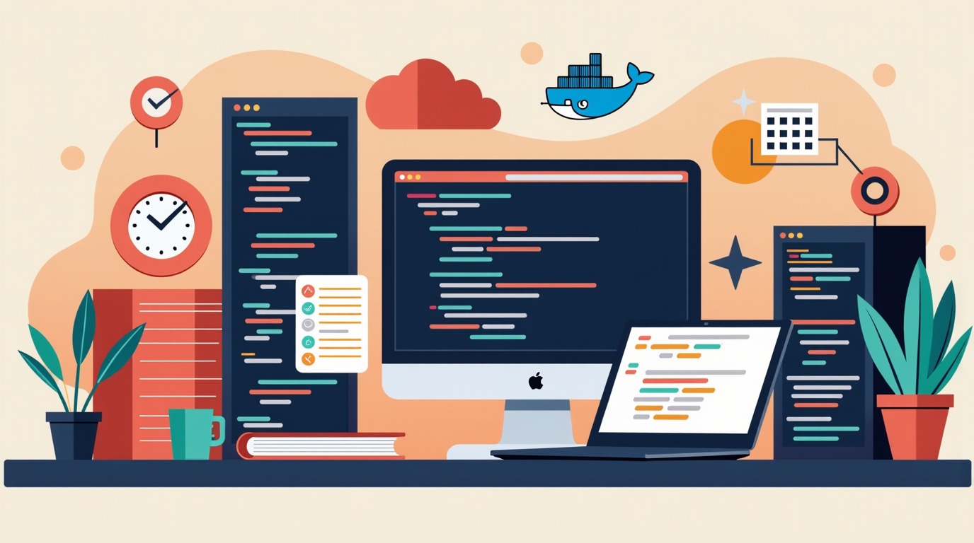 instalar n8n con docker diagrama explicativo