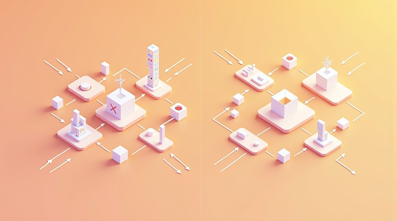 nodos workflows ia diagrama explicativo