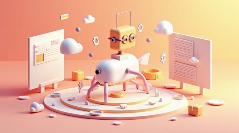 I built a [FREE] plugin to help my sites get picked up by AI crawlers - ilustracion