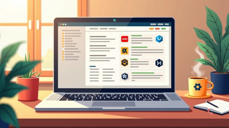 Los 5 mejores plugins SEO gratuitos para WordPress en 2026 — ilustración