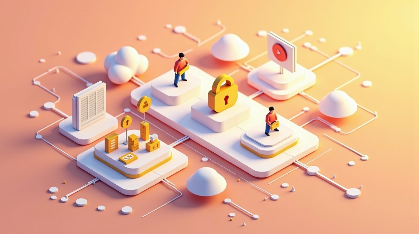 plugin wordpress documentos privados diagrama explicativo