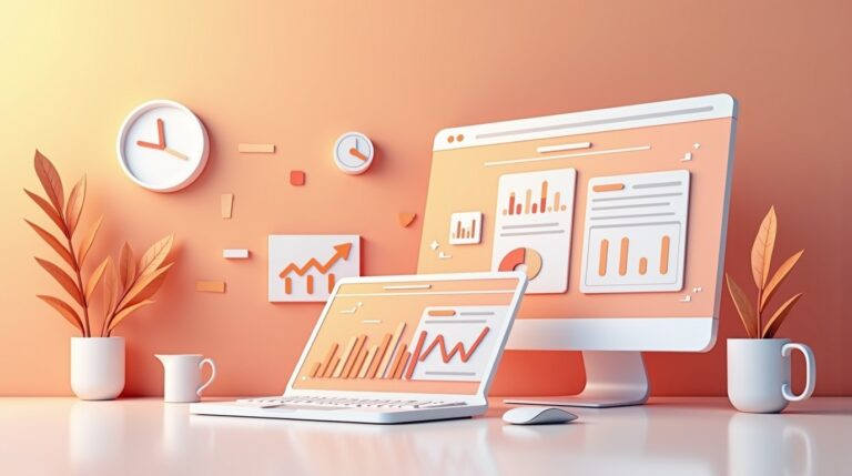 Downsizing website to blog - ilustracion