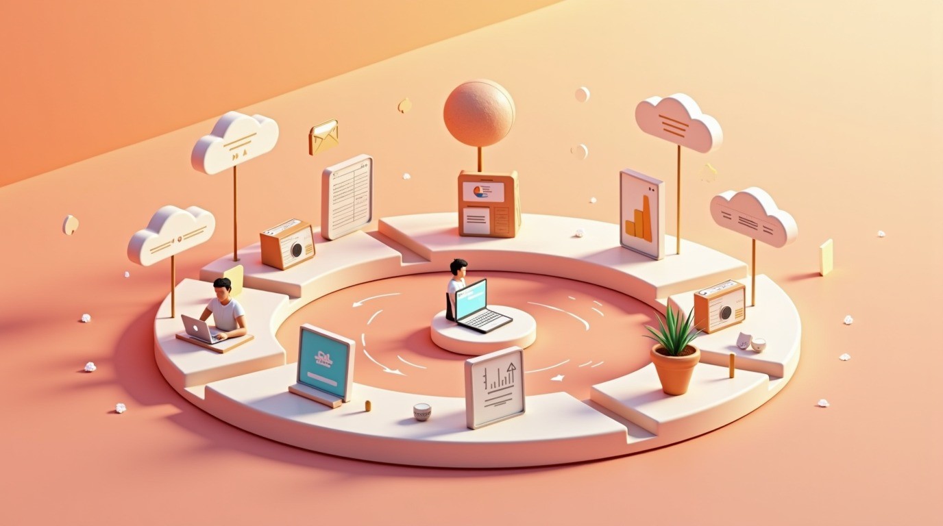 rotación de personal ciclos largos diagrama explicativo