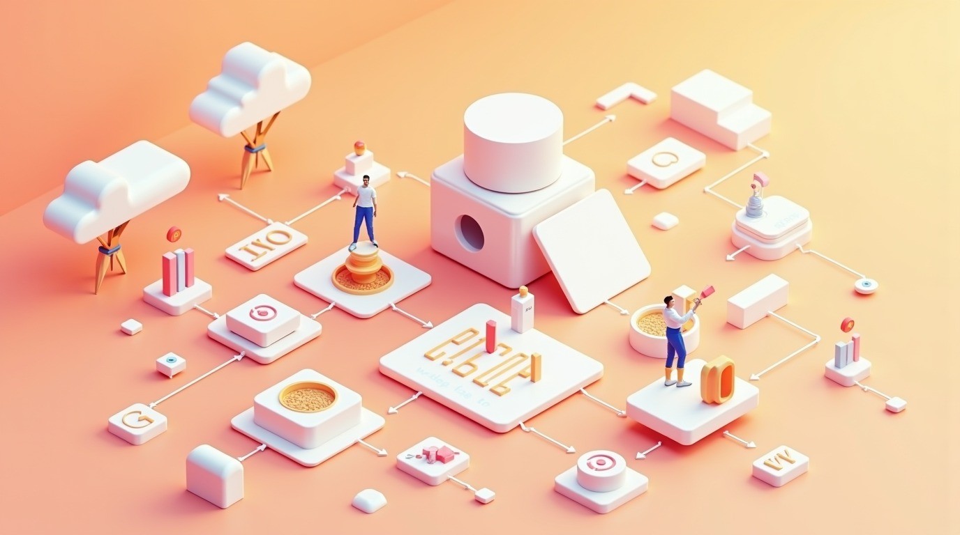 seo para fintech diagrama explicativo