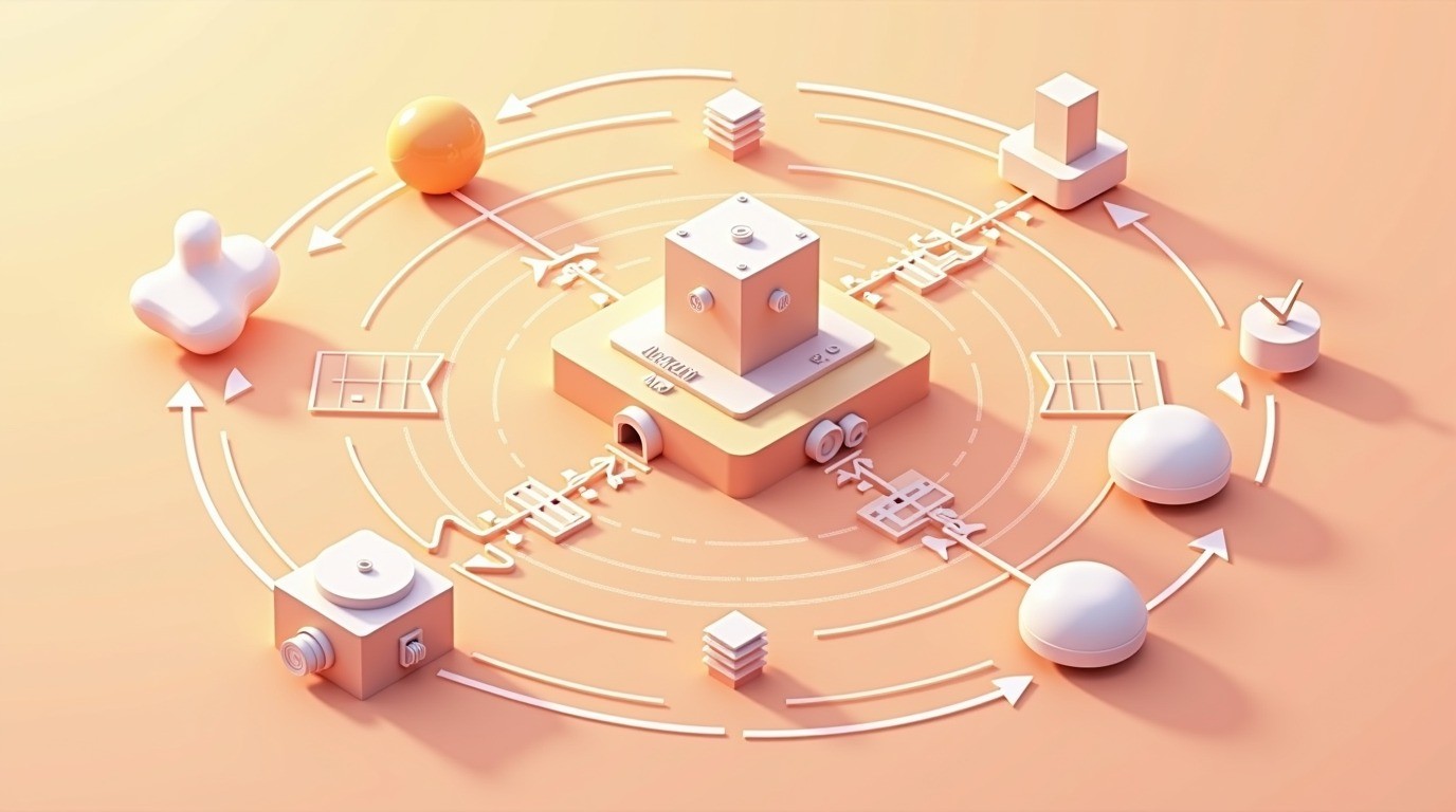 agentes ia auto-hospedados diagrama explicativo