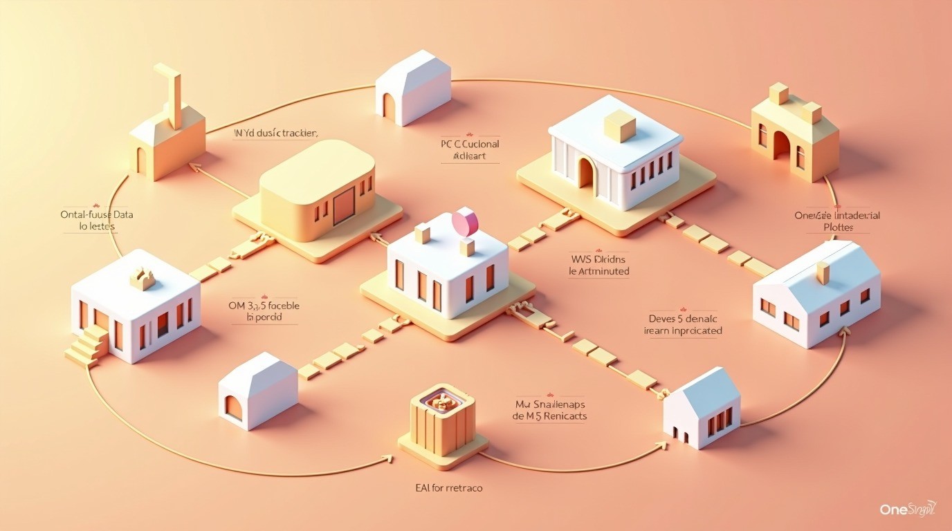 privacidad aplicación white house onesignal diagrama explicativo
