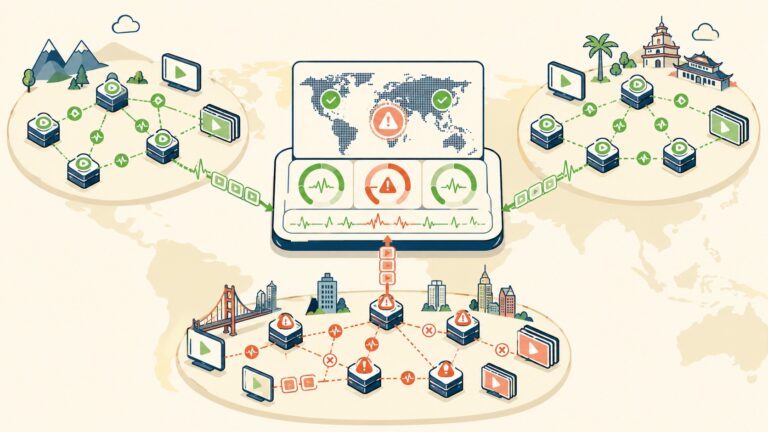 Building a Multi-Region Health-Check Aggregator for Our Video CDN Fleet - ilustracion