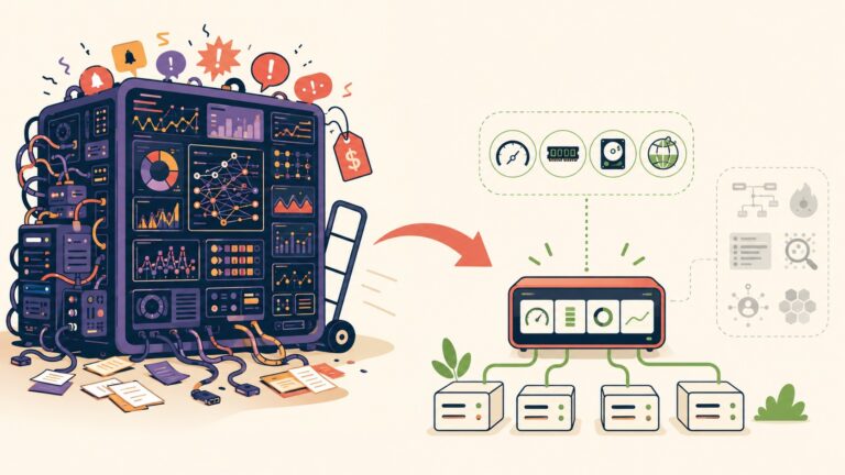I Replaced Datadog With a 10MB Monitoring Tool (Here's What Happened) - ilustracion