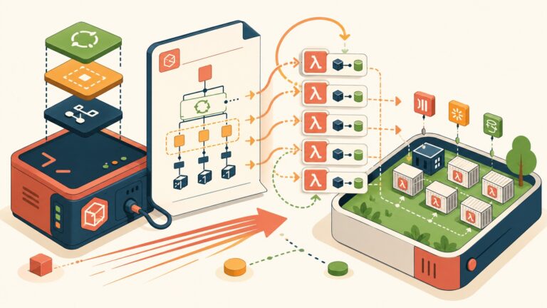 AWS SAM CLI adds AWS CloudFormation Language Extensions support to accelerate local serverless development - ilustracion