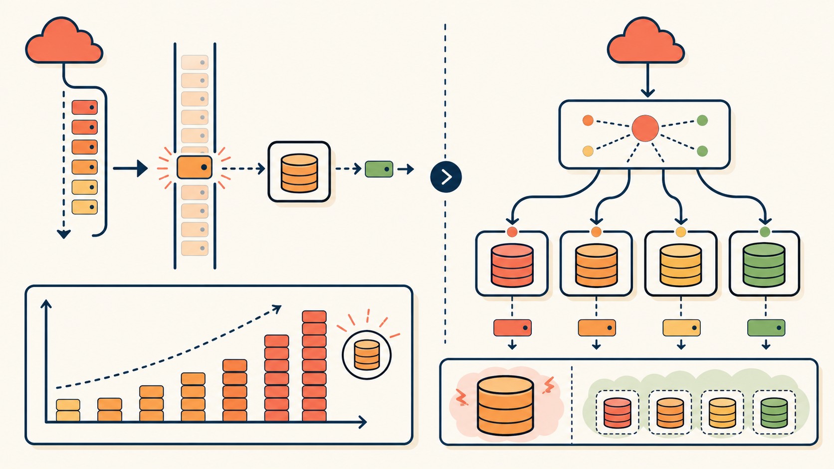 cloudflare d1 limitaciones y alternativas diagrama explicativo