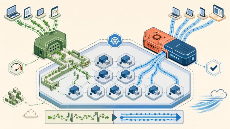 How I Built a Custom Kubernetes Ingress in Rust/Go That Outperforms Nginx by 11% - ilustracion
