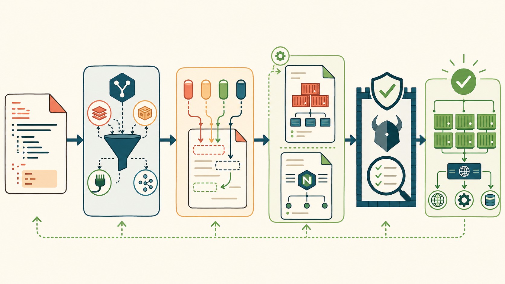 despliegue automático devops diagrama explicativo