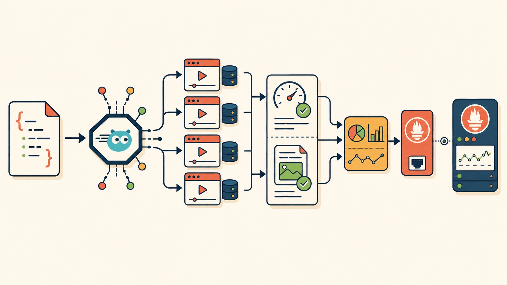 hosting monitoring and alerting diagrama explicativo