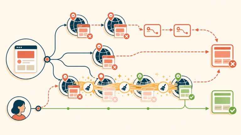 CDN Cache Invalidation: Understanding Redirect Iss… - ilustracion