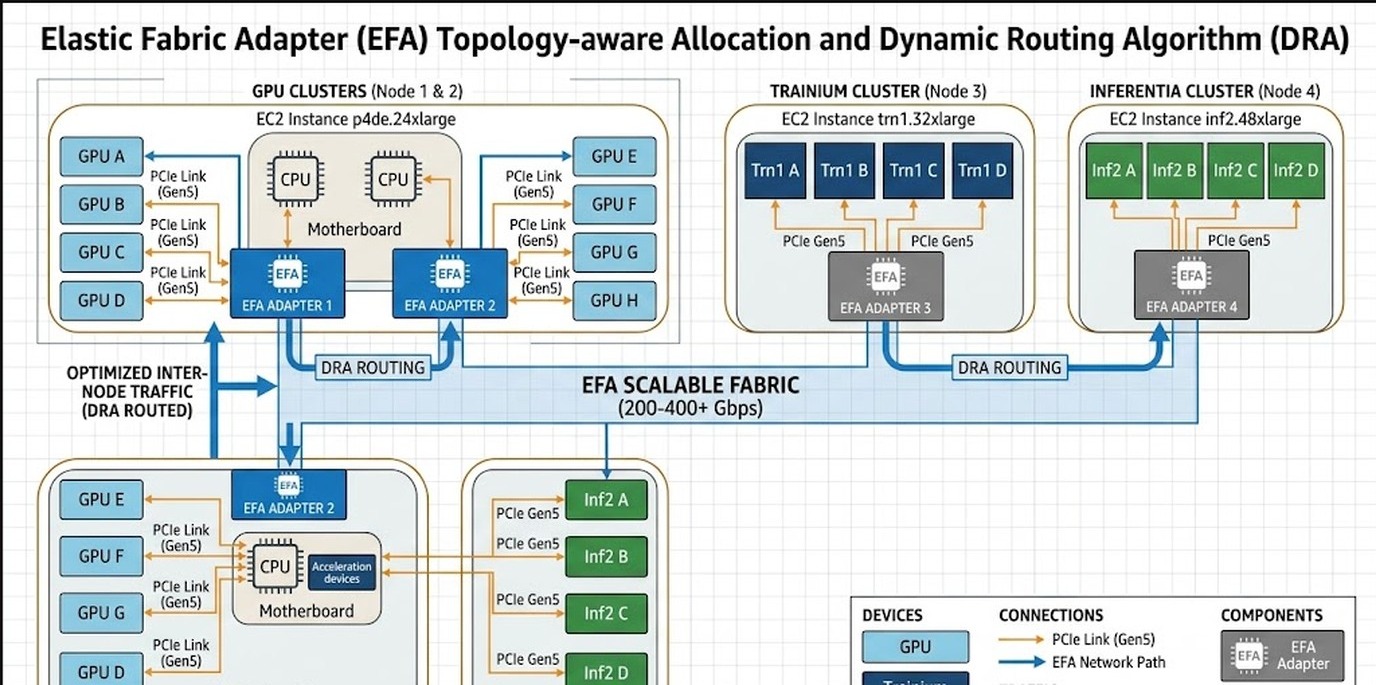 kubernetes dynamic resource allocation aws diagrama explicativo