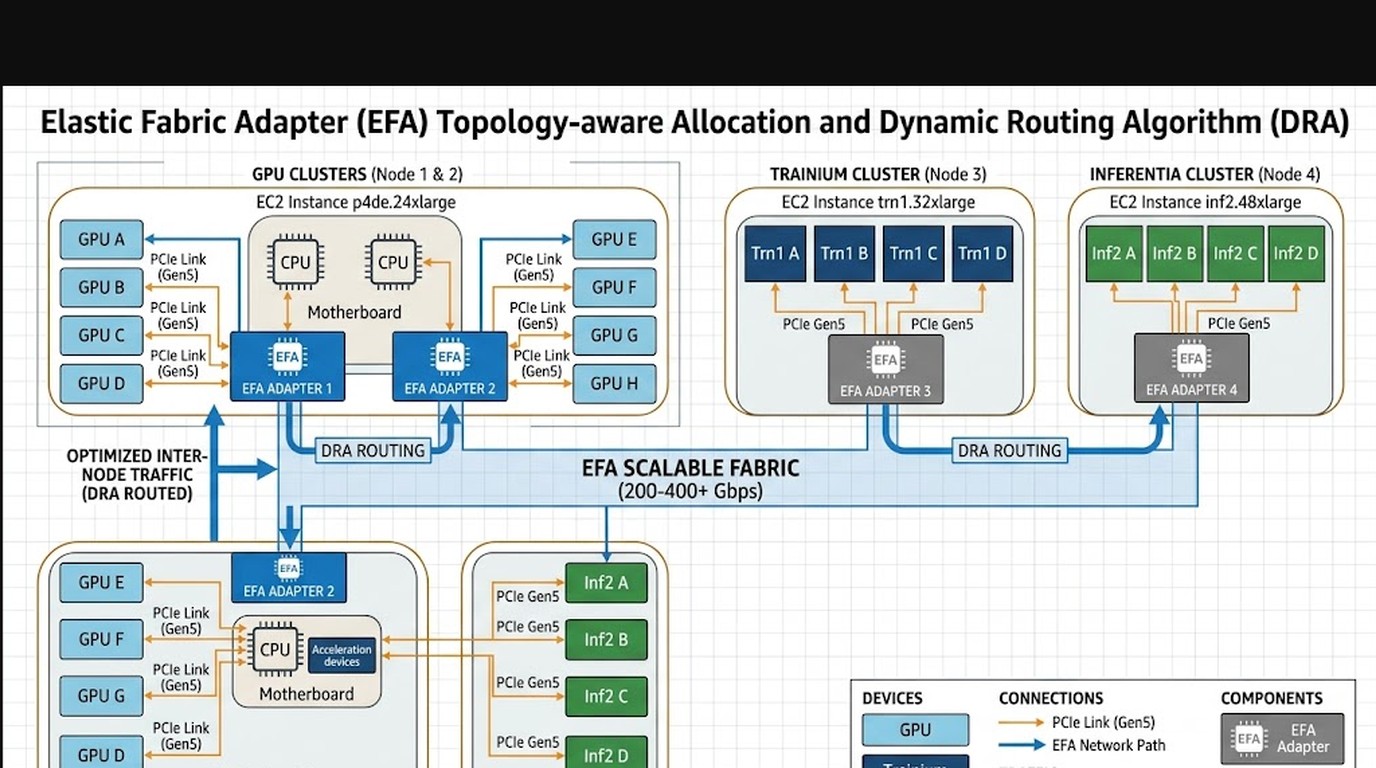 kubernetes dynamic resource allocation aws diagrama explicativo