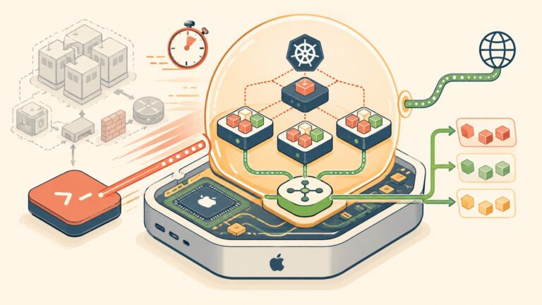 One Command, One Working Kubernetes Cluster! Building My Daily-Driver Lab on OrbStack. - ilustracion