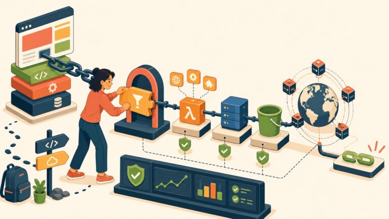 I Built My First Production AWS Project as a Career Changer - ilustracion