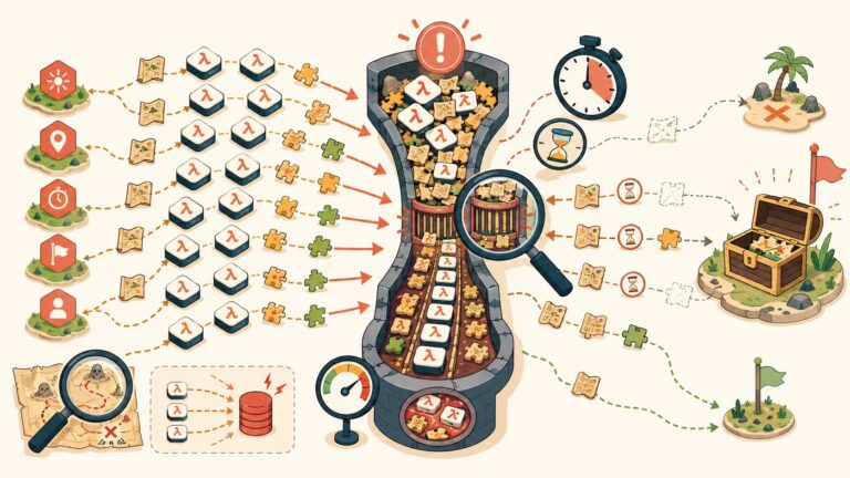 The Tragic Flaw of Our Serverless Treasure Hunt Engine - ilustracion