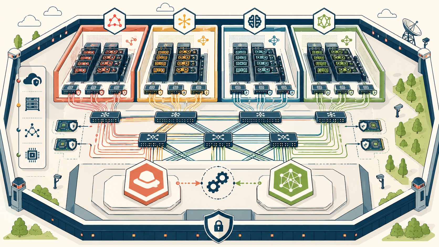 Novious Netris Red Hat Netris networking multi-tenant en clouds IA