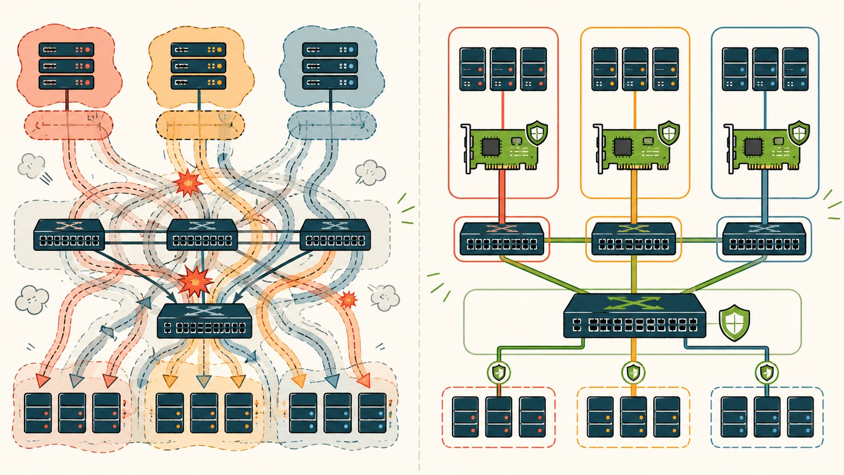 red hat netris networking multi-tenant diagrama explicativo