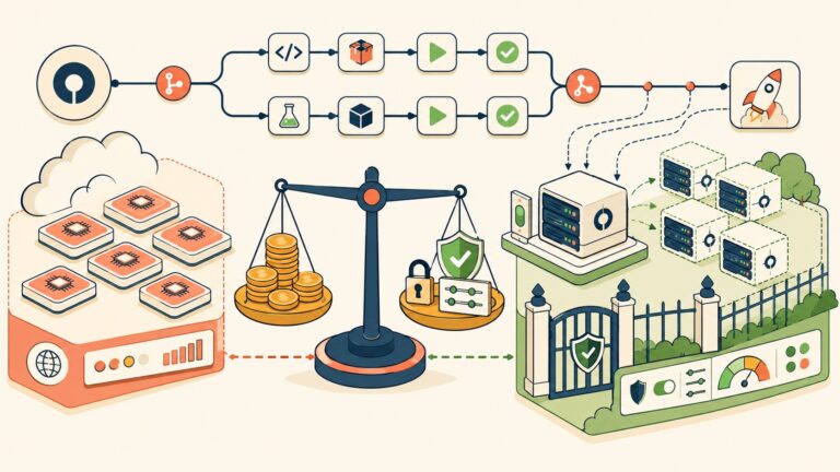 Self-hosted GitHub Actions Runner: Balancing Cost and Control - ilustracion
