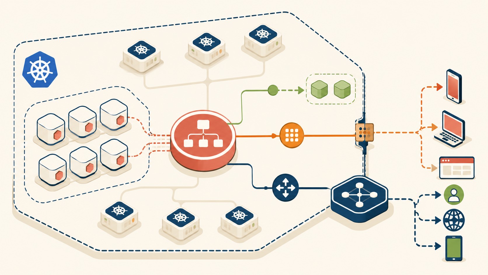 ClusterIP vs NodePort vs LoadBalancer en Kubernetes