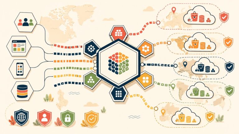 Implementing Multicloud Data Sharding with Hexagonal Storage Adapters - ilustracion