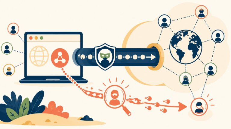 Your VPN Might Be Leaking Your Real IP Through WebRTC - ilustracion