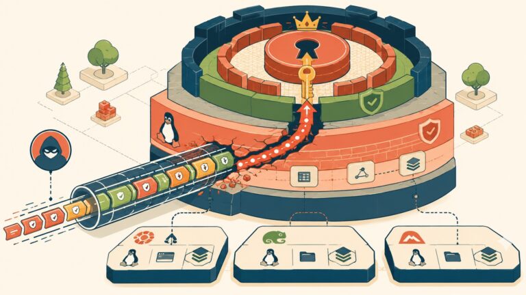 New Fragnesia Linux flaw lets attackers gain root privileges - ilustracion