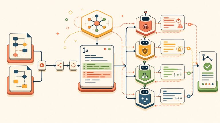 I shipped my first agentic workflow on GitHub Actions — 4 AI reviewers on every PR - ilustracion