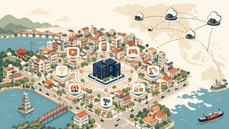 Announcing the general availability of a new AWS Local Zone in Hanoi, Vietnam - ilustracion